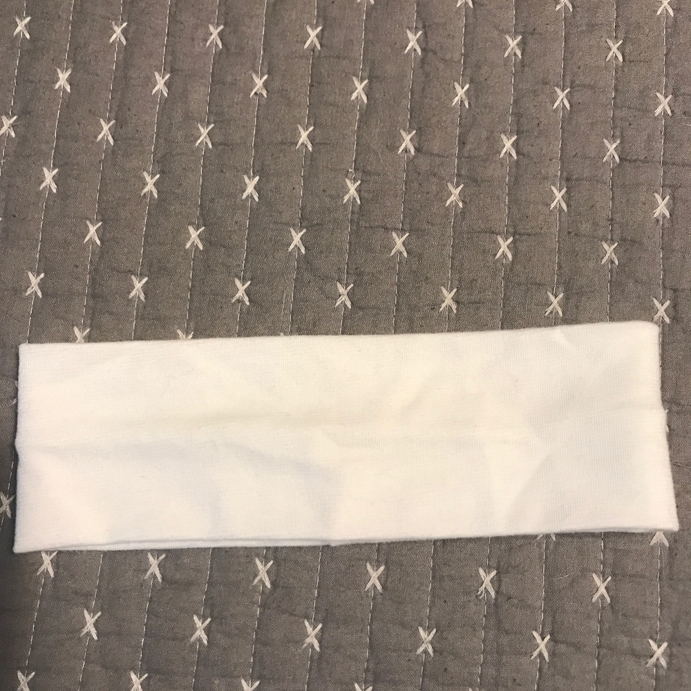 White Cloth Headband